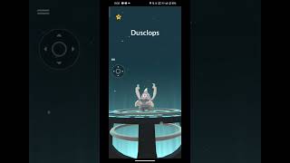 I evolve my hundo duskull to Dusknoir in Pokemon go [upl. by Debra]