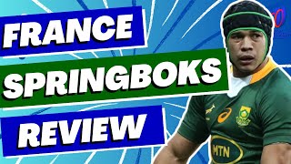 France v Springboks Quarter Final Review  Rugby World Cup 2023 [upl. by Haleelahk]