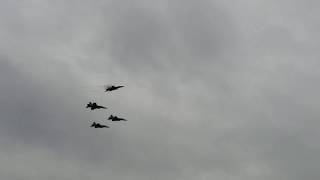 Missing Man Formation in honor of George Bush 41 [upl. by Elleinnod605]