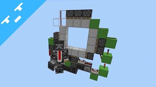 How to Make a 3x3 Piston Door in Minecraft Bedrock Edition [upl. by Ydnam669]