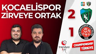 KOCAELİ ZİRVEYE ORTAK  Trendyol 1 Lig 11 Hafta Değerlendirmesi  CHAMPIONSHIP TÜRKİYE [upl. by Zeuqcaj151]