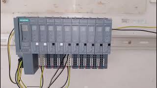 Siemens S71500 PLC Hardware Configuration with Field Test Work is Running।। [upl. by Poirer]