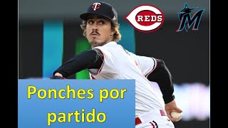 Tutorial de como analizar StrikeOuts Ponches de un pitcher y Análisis partidos MLB 07 agosto [upl. by Varipapa686]