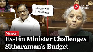 How ExFinance Minister Countered Nirmala Sitharamans Budget  P Chidambaram  Budget 2024 [upl. by Bing]