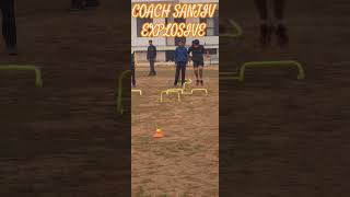 COACH SANJIVEXPLOSIVE STRENGTH POWER CHANGE OF DIRECTION QUICKNESSMENTALLY TOUGHNESSACCURACY [upl. by Jona437]