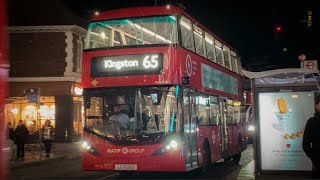 FRV Bus Route 65 Ealing Broadway  Kingston BCE47061LG71DXZ [upl. by Drofiar]