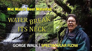 Mid Waless Best Waterfall  Water Break Its Neck  Deep Gorge Walk  Spectacular Flow [upl. by Burr661]