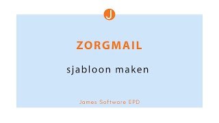 Zorgmail sjabloon maken [upl. by Cully]