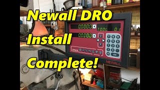 Newall DP500 Digital Readout Install Part 3 [upl. by Einneb475]