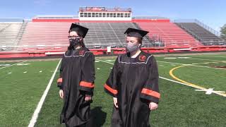 Minooka Community High School 2021 Graduation Practice Video [upl. by Roehm442]