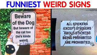 50 Chaotically Funny Signs That People Have Discovered In The Wild NEW  JAJ [upl. by Katy830]