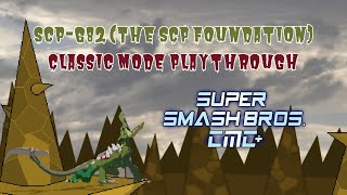 Super Smash Bros Crusade CMC V8  SCP682 Classic Mode Playthrough [upl. by Doralynne517]