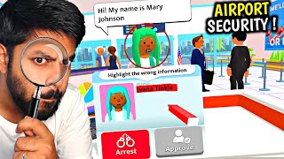 I BECAME A AIRPORT SECURITY OFFICER   Airport security Simulator  Tamil gameplay  Mr IG [upl. by Wolfort]