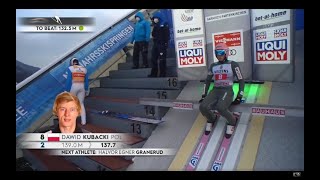 Dawid Kubacki 144m  GarmischPartenkirchen  New Hill Rekord😮 [upl. by Olenta]