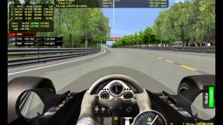 rFactor F1 1975 modSpain Montjuïc Lets play full race [upl. by Orna]