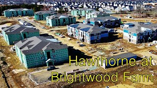 Hawthorne at Brightwood Farm Construction Showing Rapid Progress  Whitsett NC [upl. by Kinny]