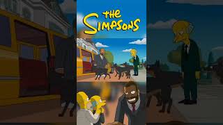 Los perros huelen el poder 😱 Clip de Los Simpsons 📽️ [upl. by Immij]