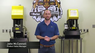 How To Use a Parker Parkrimp Hose Crimping Machine System [upl. by Slinkman]