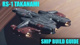 Starfield Ship Building Guide  RS1 Takanami  Ryujin Industries Multirole Ship Build [upl. by Nodrog]