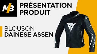 Blouson Dainese Assen avis en vidéo par Motoblouz [upl. by Mendez]