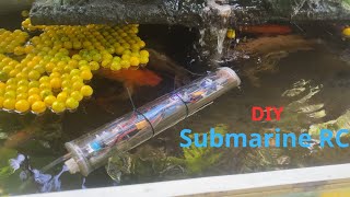 Building Ballast Tank for Submarine RC  Sink and Rise [upl. by Hoxsie406]