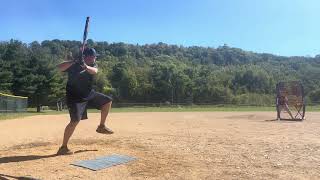 Taking some swings with my various Miken Easton amp Worth senior softball bats 101024 [upl. by Orin]