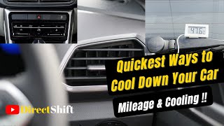 Make your car cool faster  Best AC settings for summer  AC भी Mileage भी  Coding options for AC [upl. by Alahs493]