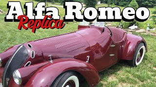 Custom Race car Only ONE in the WORLD Alfa Romeo replica… [upl. by Mayda]