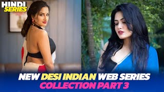 TOP 3 NEW BEST Romance INDIAN THRILLER WEB SERIES 2024  Like Crime Thriller Hindi Web Series [upl. by Chet]