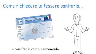 Come richiedere la tessera sanitaria [upl. by Aitnahs]