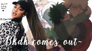 Bkdk Comes Out  Bakudeku  Lyric Prank on Class 1A  bnha  Part 1RosieMilky [upl. by Marciano]