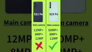 Samsung S21 Fe vs S23 Fe detailed comparison [upl. by Wolf]