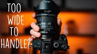 FULLFRAME ULTRAWIDE 11mm lens on Sony [upl. by Raphaela]