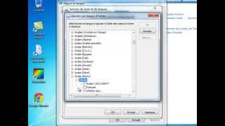 Ajouter une langue au clavier sous Windows 7 [upl. by Peskoff]