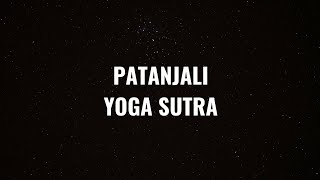 Patanjali Yoga Sutra Introduction [upl. by Killoran]