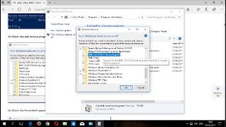 Spybot  Disabling SMBv1 in Windows 10 using AddRemove Programs [upl. by Lexerd510]