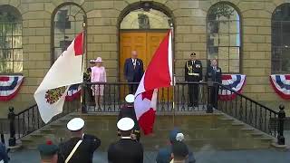 Vice Regal Salute  Lt Governor of Nova Scotia  Canada 2017 [upl. by Amekahs]