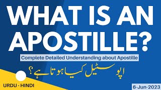 How to Get an Apostille Document  What is Apostille Attestation  Who Issue Apostille Certificate [upl. by Nel]