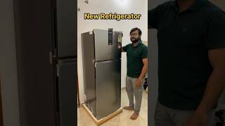 Dhanteras me New Refrigerator 🥳  120  shorts youtubeshorts newfridge refrigerator [upl. by Eaneg965]