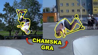 GRAMY CHAMSKO 😂🛴 Franek amp Franek vs ERYK [upl. by Imena332]