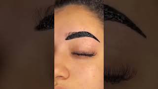 Cejas con henna ✅ cejas diseñodecejas cejasperfectas [upl. by Dust]