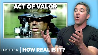 Navy SEAL Rates 9 Underwater Missions In Movies And TV  How Real Is It  Insider [upl. by Misti]