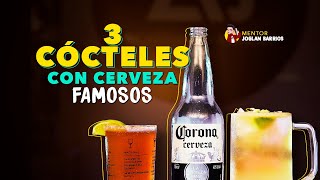 COMO PREPARAR COCTELES CON CERVEZA 🍺 MICHELADA  BULL  SUBMARINO [upl. by Charmaine476]