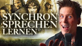 SYNCHRONSPRECHEN LERNEN 4k  Herr der Ringe Die Gefährten synchronsprecher fandub ringsofpower [upl. by Wendeline118]