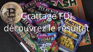 Grattage FDJ découvrez le résultat réel ou illusion [upl. by Yenitirb334]