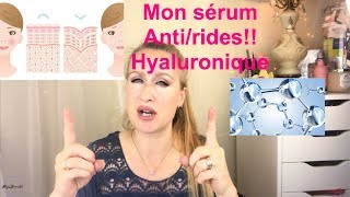 DIY sérum à lacide hyaluronique  le secret dune peau sans rides [upl. by Arquit]