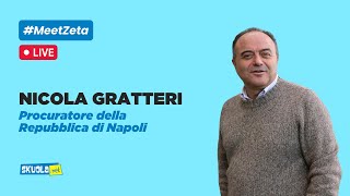 Skuolanet interroga… Nicola Gratteri Procuratore della Repubblica di Napoli  MeetZeta [upl. by Yentruok]