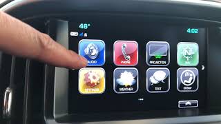 Chevrolet Colorado  How to turn onoff radio and media center controls [upl. by Lashondra]