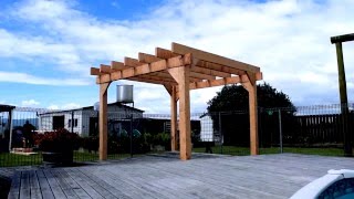 Urbanmac Kitset Pergola Assembly [upl. by Giffer]