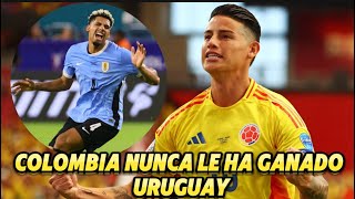 Colombia nunca le ha ganado a la selección de Uruguay [upl. by Pessa]